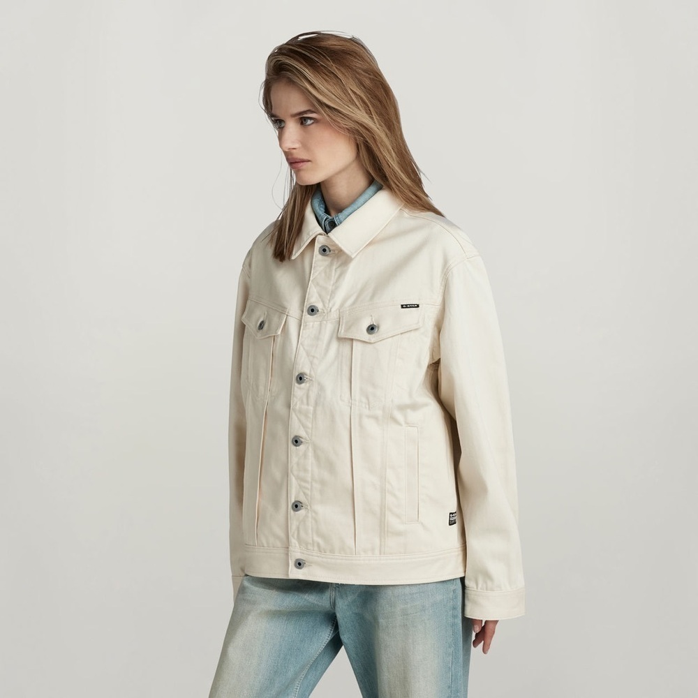 G Star Women’s Oversized Western Jacket Evergreen SZ M NWT - Picture 2 of 5